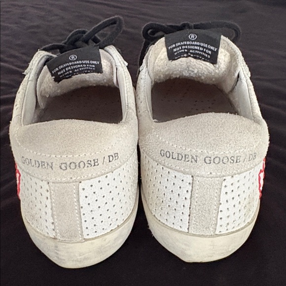 Golden Goose Stitched Red Heart / Star Superstar Size 35 - Picture 4 of 14